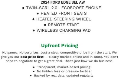2024 Ford Edge SEL AWD