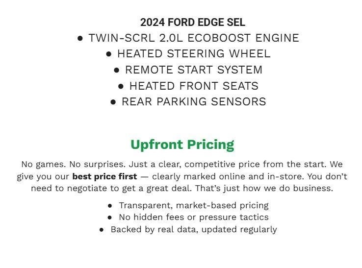 2024 Ford Edge SEL AWD