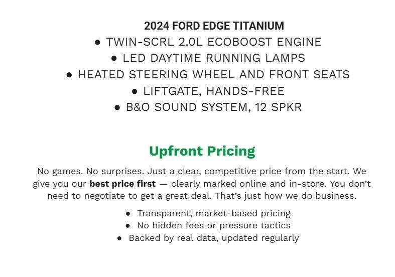 2024 Ford Edge Titanium