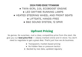 2024 Ford Edge Titanium