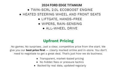 2024 Ford Edge Titanium