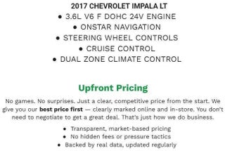 2017 Chevrolet Impala 4dr Sdn LT w/1LT