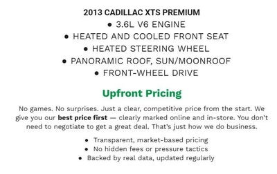 2013 Cadillac XTS Premium