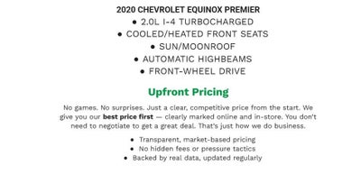 2020 Chevrolet Equinox Premier