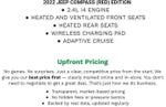 2022 Jeep Compass Edition 4x4