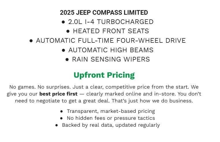 2025 Jeep Compass Limited
