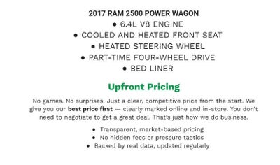 2017 RAM 2500 Power Wagon