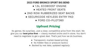 2023 Ford Bronco Sport Big Bend