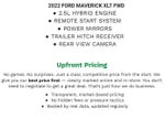 2022 Ford Maverick XLT FWD SuperCrew