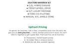 2024 Ford Maverick XLT FWD SuperCrew