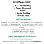 2024 Ford Maverick XLT FWD SuperCrew