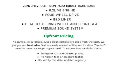 2025 Chevrolet Silverado 1500 LT Trail Boss