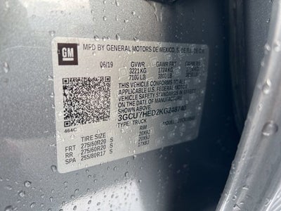 2019 Chevrolet Silverado 1500 High Country