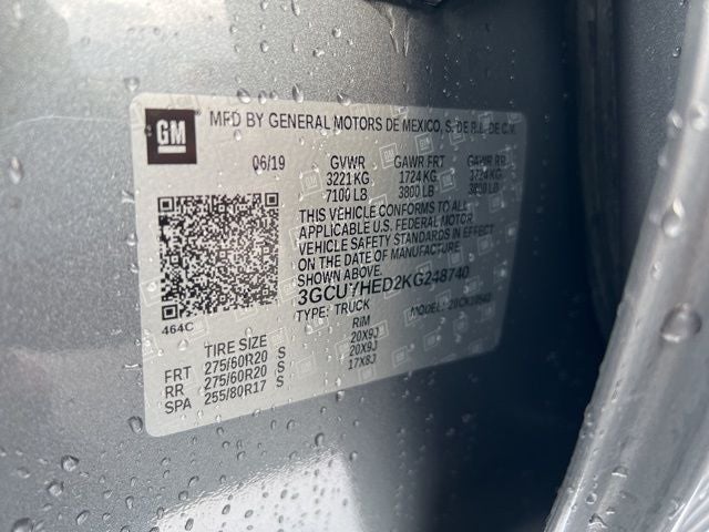 2019 Chevrolet Silverado 1500 High Country