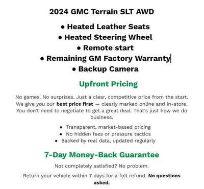 2024 GMC Terrain AWD 4dr SLT