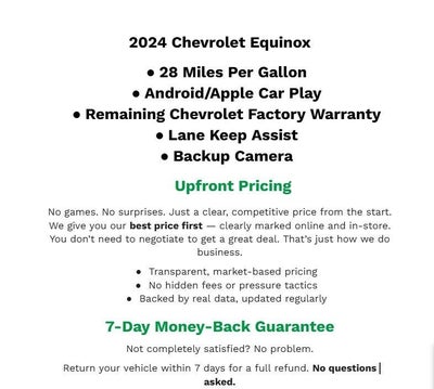 2024 Chevrolet Equinox FWD 4dr LS w/1LS