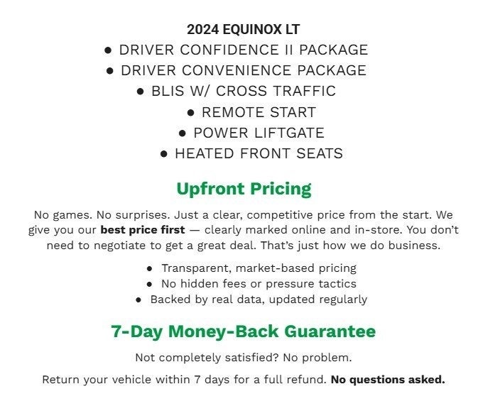 2024 Chevrolet Equinox LT