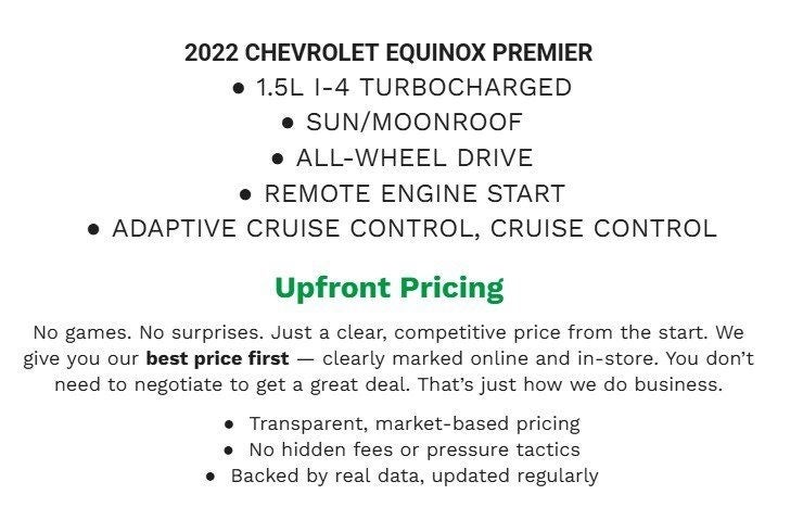 2022 Chevrolet Equinox Premier