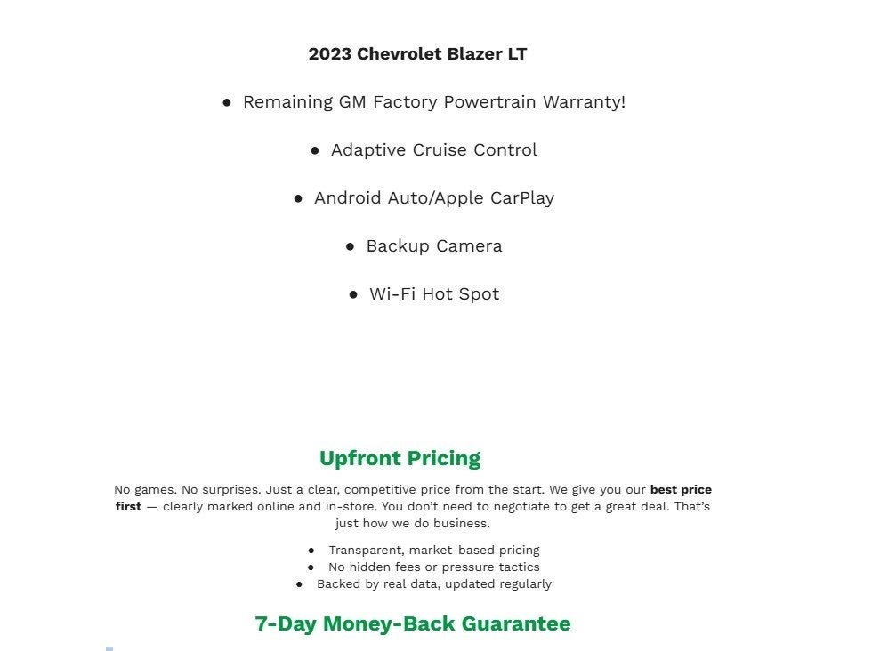 2023 Chevrolet Blazer LT