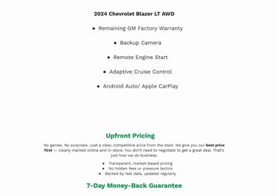 2024 Chevrolet Blazer LT