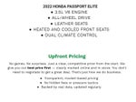 2022 Honda Passport Elite AWD