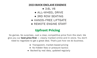 2023 Buick Enclave Essence