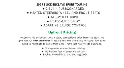 2025 Buick Enclave Sport Touring