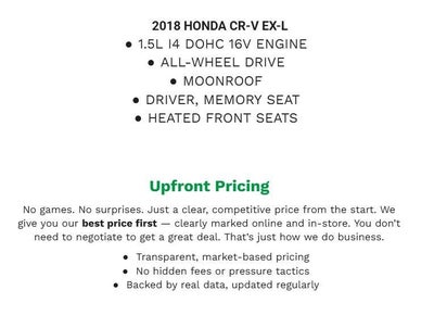 2018 Honda CR-V EX-L AWD