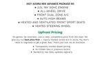 2021 Acura RDX Advance Package SH-AWD