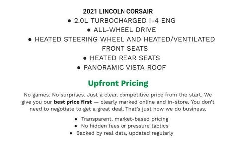 2021 Lincoln Corsair Reserve