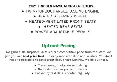 2021 Lincoln Navigator Reserve 4x4