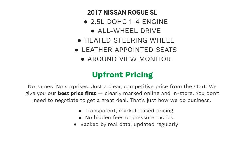 2017 Nissan Rogue SL