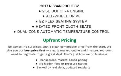 2017 Nissan Rogue SV