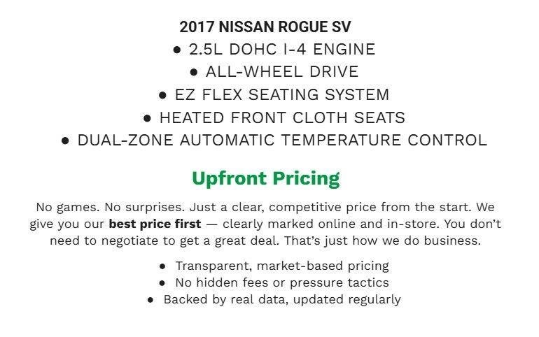 2017 Nissan Rogue SV