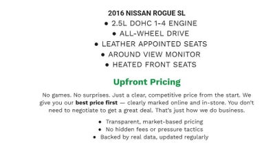 2016 Nissan Rogue SL