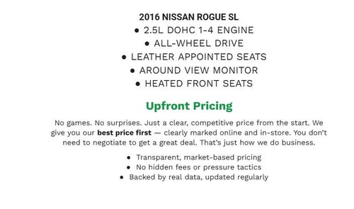 2016 Nissan Rogue SL