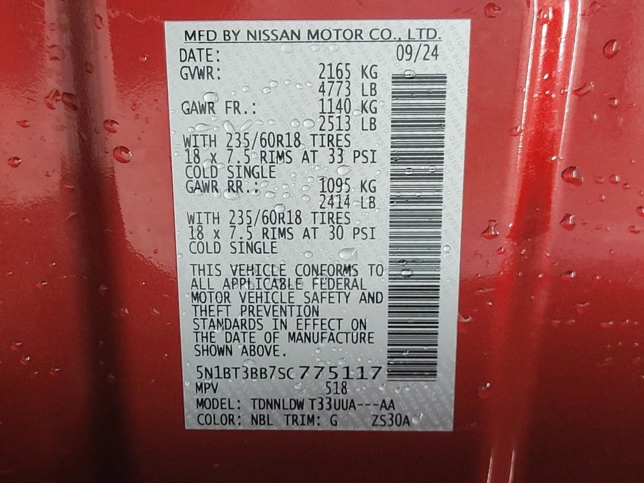 2025 Nissan Rogue SV