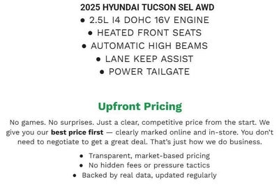 2025 Hyundai Tucson SEL AWD