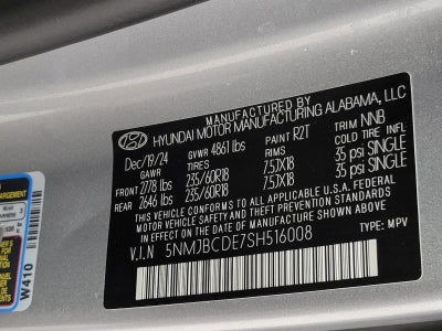 2025 Hyundai Tucson SEL AWD
