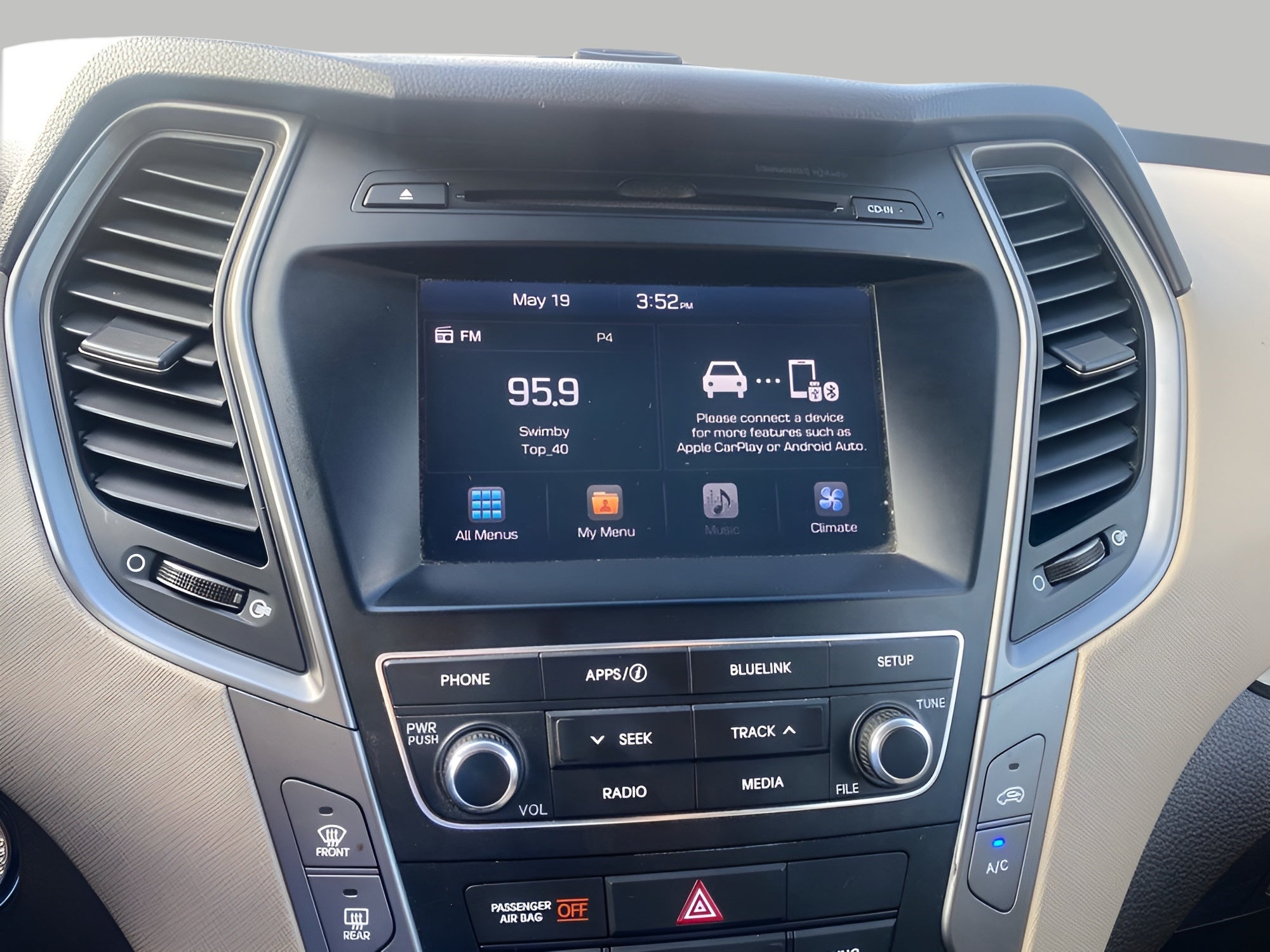 2017 Hyundai Santa Fe Sport 2.4L Auto