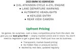 2023 BMW X3 xDrive30i Sports Activity Vehicle