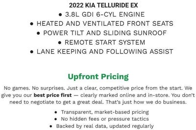2022 Kia Telluride EX FWD