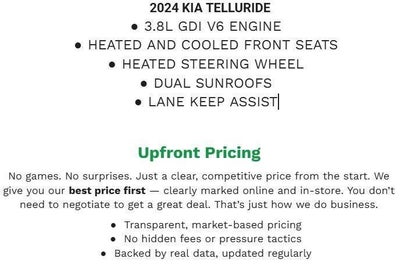 2024 Kia Telluride SX X-Line AWD