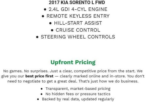 2017 Kia Sorento LX FWD