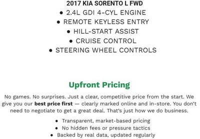2017 Kia Sorento LX FWD