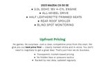 2025 Mazda Mazda CX-50 2.5 S Select Package AWD