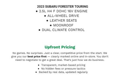2023 Subaru Forester Touring CVT