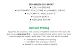 2016 Mazda Mazda CX-5 Sport