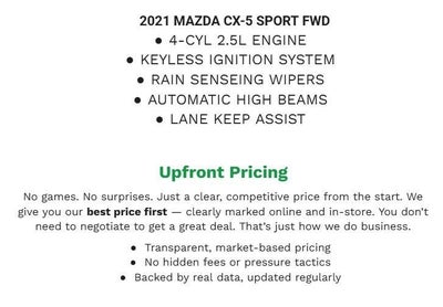2021 Mazda Mazda CX-5 Sport FWD