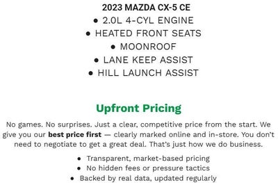 2023 Mazda Mazda CX-5 2.5 S Carbon Edition AWD